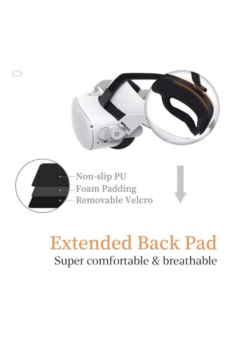 For Oculus Quest 2 Head Strap - B5-PRO Halo Strap for Oculus Quest 2 - Ideal Replacement for Oculus Quest 2 Elite Strap - Comfortable/Lightweight/Reduce Pressure