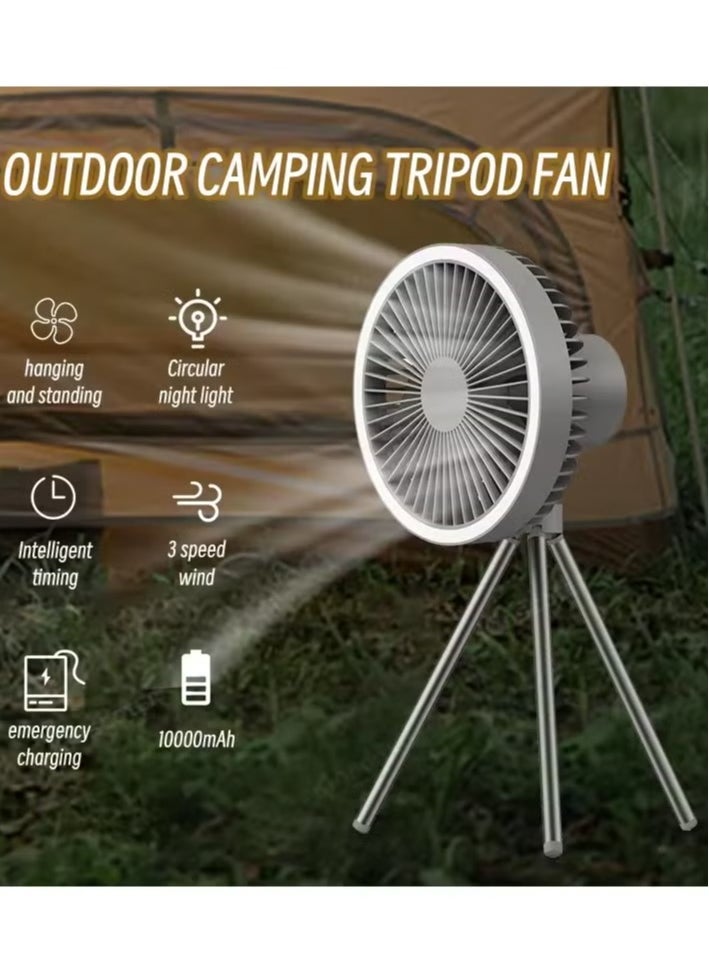 Portable Fan USB Electric Fan Powered Folding Rechargeable Fans Mini Silent Table Outdoor Air Cooler