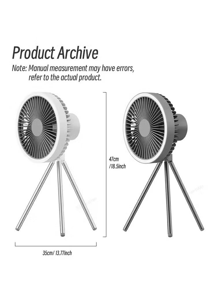 Portable Fan USB Electric Fan Powered Folding Rechargeable Fans Mini Silent Table Outdoor Air Cooler