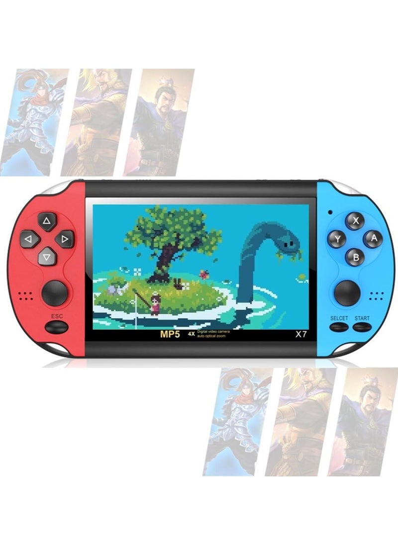 Handheld X12 Plus 7 inch Video Game Console Retro Handheld Games Consoles Built-in Classic Games Rechargeable Battery Portable Style Hand Held Game System