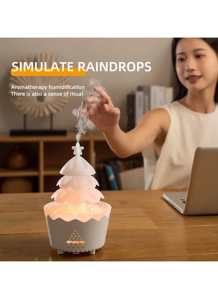 Humidifier Rain Cloud Led Lamp Cloud Rain Water Oil Aroma Diffuser