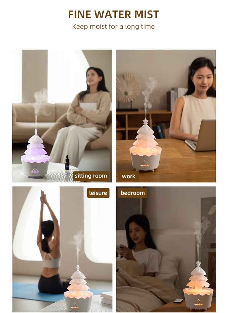 Humidifier Rain Cloud Led Lamp Cloud Rain Water Oil Aroma Diffuser