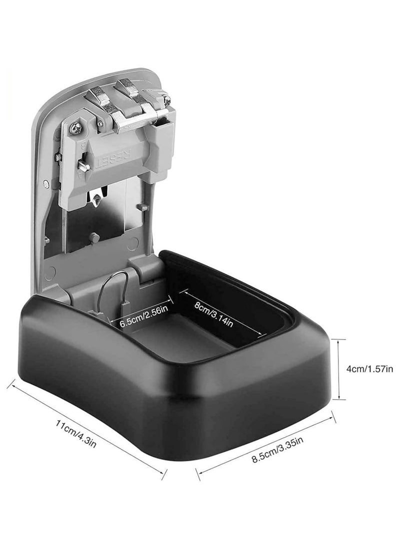 Key Storage LOCK Box Combination Key Safe - Wall Mounted