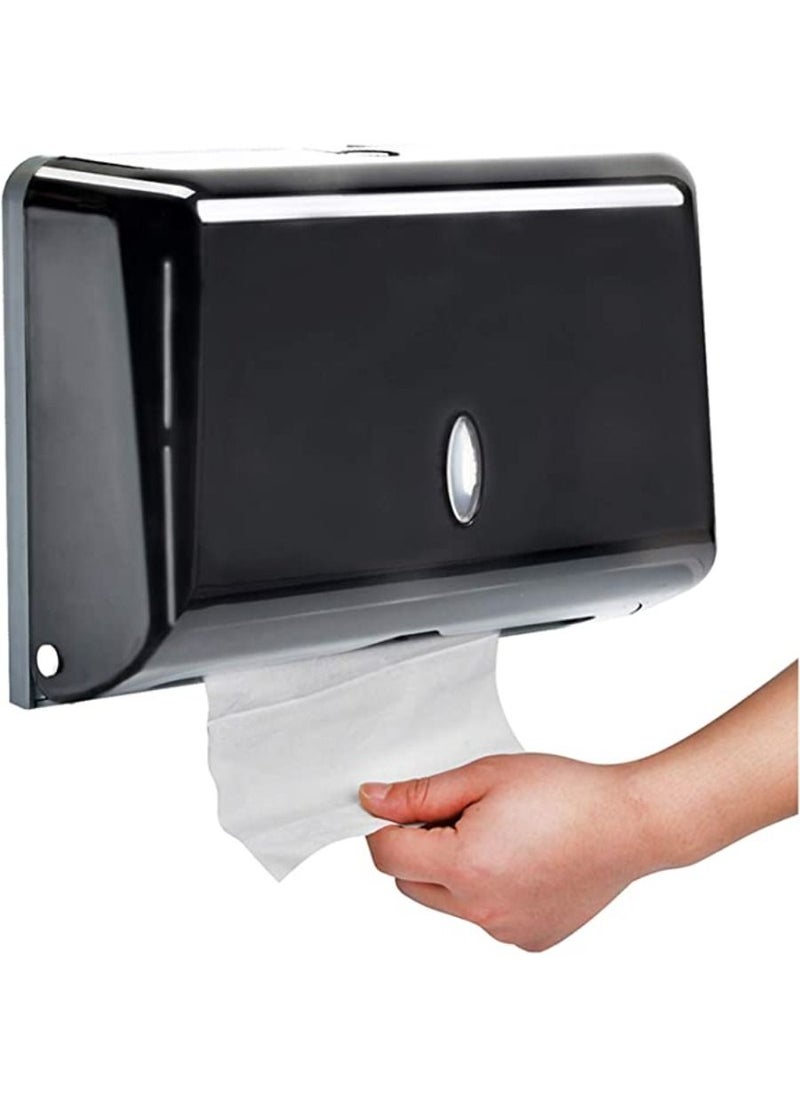 Paper Towel Dispensers Wall Mount Commercial Toilet Tissue Dispensers Paper Towel Holder C Fold Multifold Paper Towel Dispenser for Bathroom Kitchen