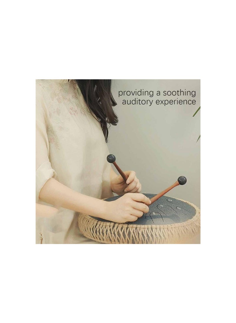 Rain Drum for Outside Garden,8 Tone 6-Inch Chakra Rain Drum Steel Tongue Drum,Rain Music Maker,Outside Musical Instrumentto to Create a Peaceful and Charming Atmosphere in Your Garden