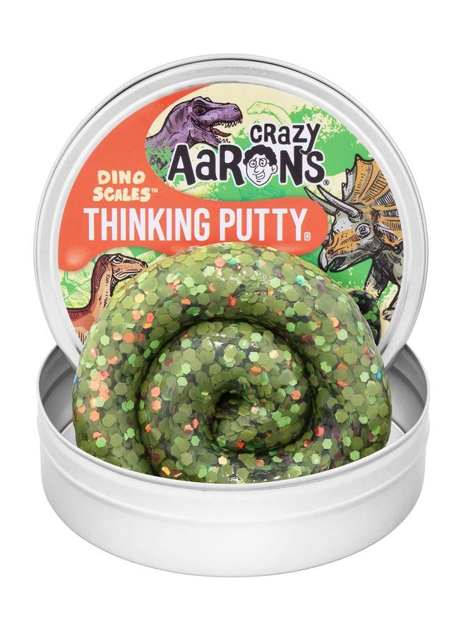 Thinking Putty Dino Scales - Prehistoric Kids Putty Great For Dinosaur And Nature Lovers - Non-Toxic, Never Dries Out