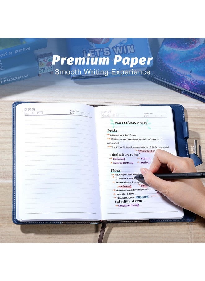 Diary With Lock For Teens Who Like Science And Exploring, Gifts For Teen Girls And Boys 12-18 Securely Guard Secrets Journal With Lock, 5.5 X 8.1 Inch Refillable Diary With Pen