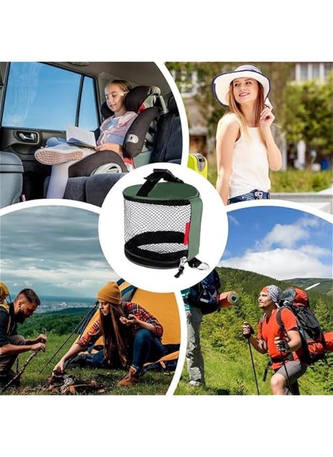 Portable Toilet Paper Holder for Camping and Travel | Compact Paper Roll Dispenser with Hanging Hook | Versatile Tissue Storage Bag for Wall and Car, Ideal for Outdoor Adventures