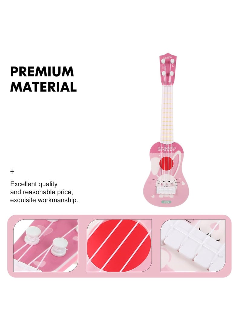 Musical Toys Early Education Ukulele Toys, Mini Ukulele Instruments, Children'S Guitar Ukulele Suitable For Toddler Boys And Girls Beginners Children'S Musical Toys (Zebra Blue)