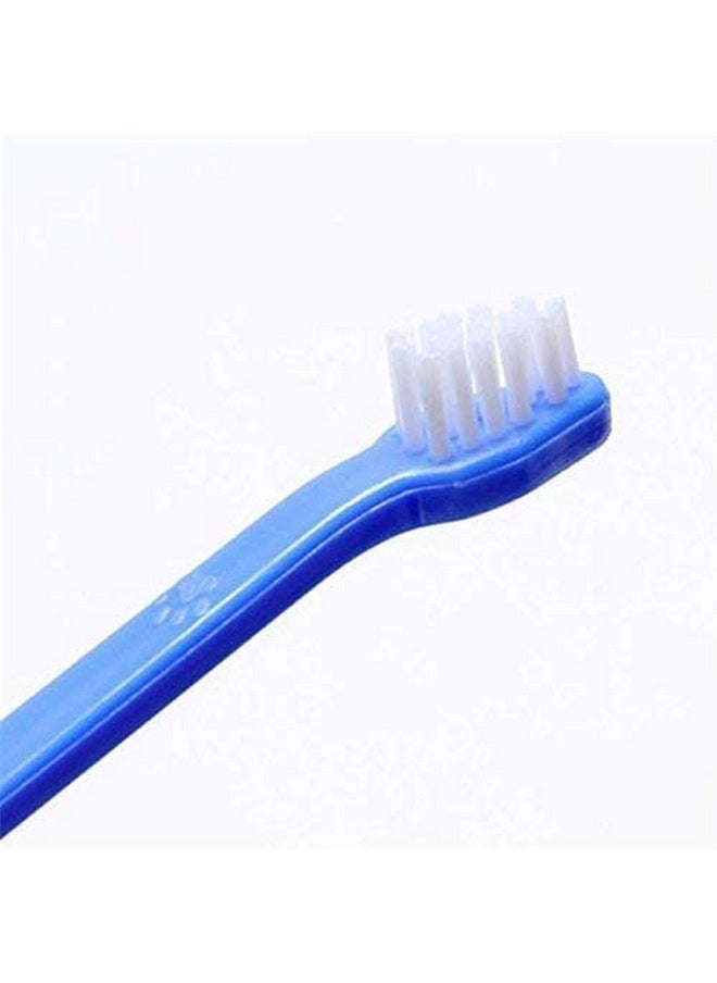 Dental Grooming Washing Tooth Brush For Dogs, Cats And Small Pets (2 In 1) Set Of 2