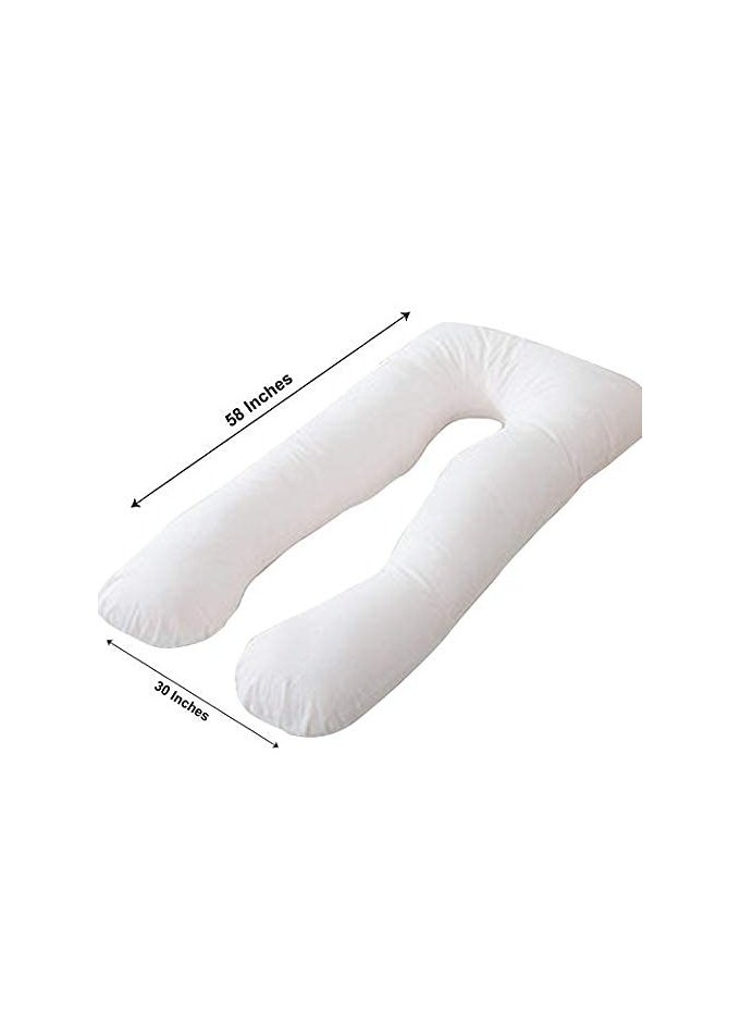 Unique Design Multifunctional Comfortable Cotton Maternity Pillow - White