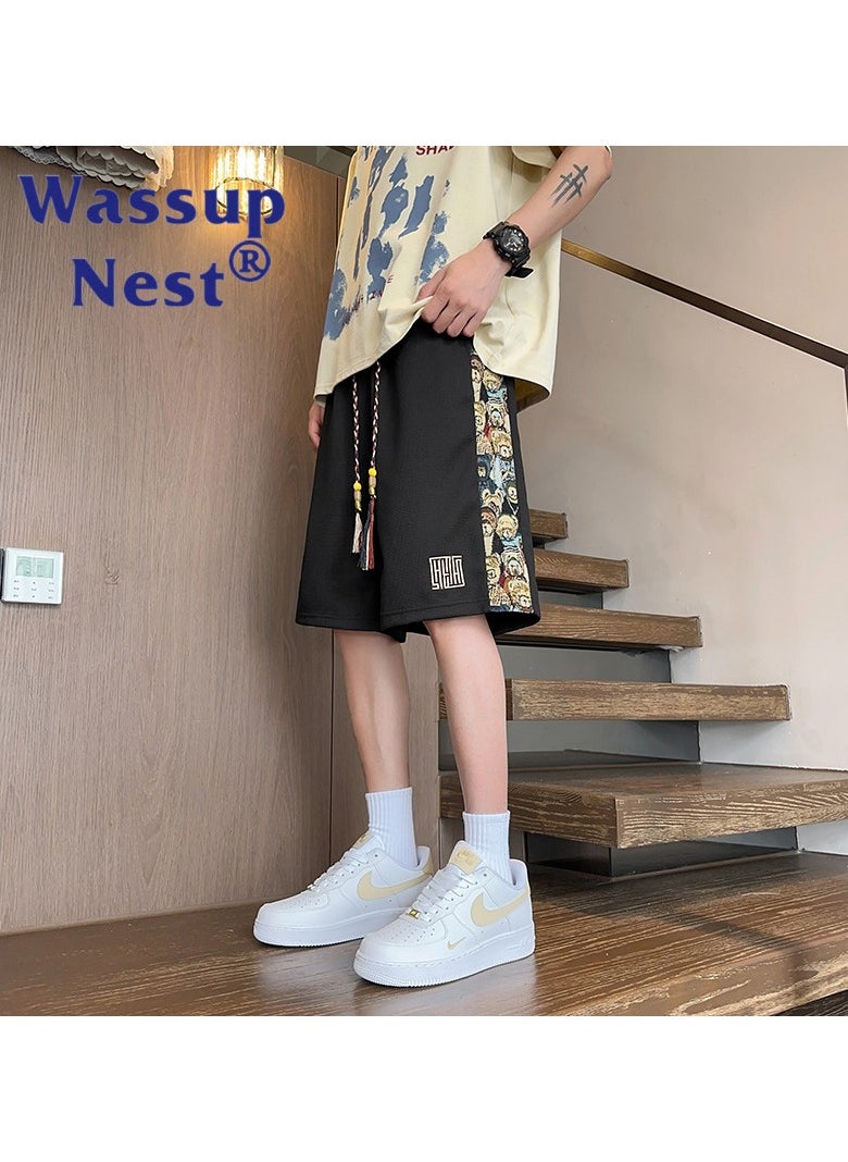 New WASSUP NEST Summer Thin Loose Casual Sports Shorts