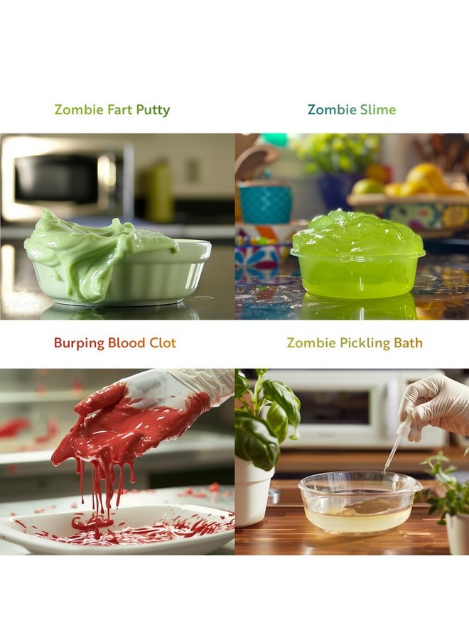 Disgusting N' Gross Zombie Poop - Diy Stem Learning & Educational Science Kit For Kids Age 8 9 10 11 12 13+ Years Old With 34+ Experiment Tools - Kids Toys And Craft Activities For Boys & Girls