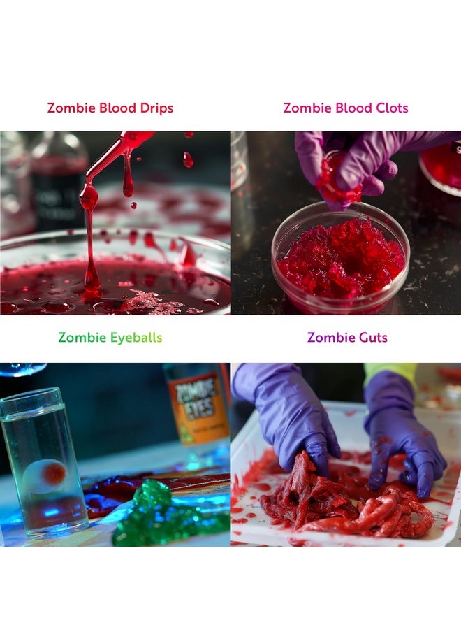 Disgusting N' Gross Zombie Poop - Diy Stem Learning & Educational Science Kit For Kids Age 8 9 10 11 12 13+ Years Old With 34+ Experiment Tools - Kids Toys And Craft Activities For Boys & Girls