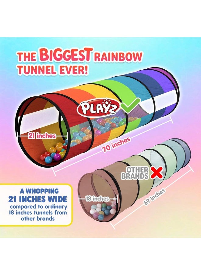Kids Play Tunnel For Toddlers 1-3 And Up, Large 21