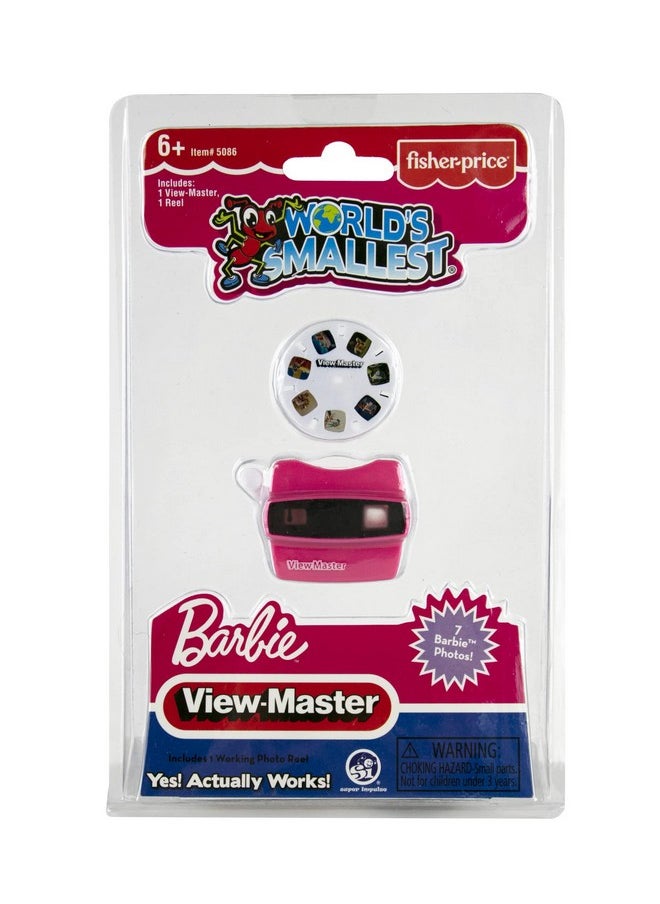 World'S Smallest Barbie Viewmaster, Pink