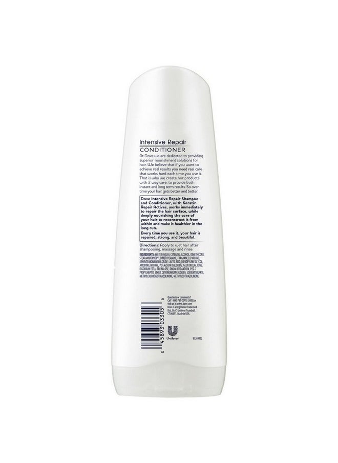 Intensive Repair Damage Therapy Conditioner - White, 12 Ounce, 2 Pack