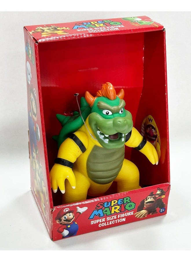 Super Mario Bros Bowser Action Figure Detailed Collectible Toy for Fans & Kids Perfect Gift for Mario Lovers