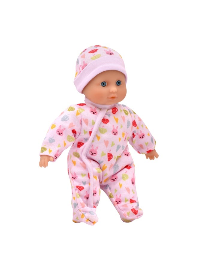 Baby Grace 10 inch Soft Doll With /Vinyl limbs and outfits from Peterkin gift for kids of Age above 10 months