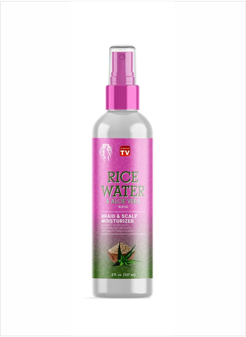 Rice Water & Aloe Vera Braid & Scalp Moisturizer 237 ML