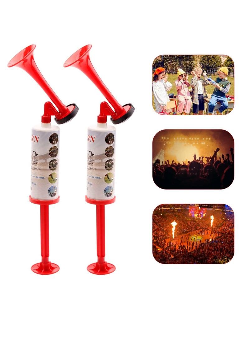 Mini Air Horns - Loud Non-Toxic Party Noise Makers for Kids, Fun Birthday Favors & Goodie Bag Fillers, 2 Pcs