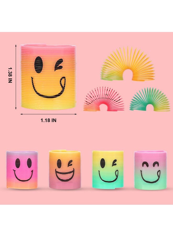 32 Pcs Mini Spring Party Favors For Kids 3-5 4-8, Goodie Bags Stuffers For Birthday Party, Classroom Prizes Kids Prizes, Small Bulk Toys Gifts (4 Smile)