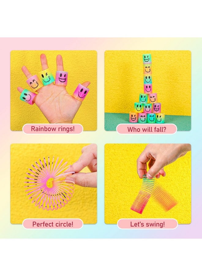 32 Pcs Mini Spring Party Favors For Kids 3-5 4-8, Goodie Bags Stuffers For Birthday Party, Classroom Prizes Kids Prizes, Small Bulk Toys Gifts (4 Smile)