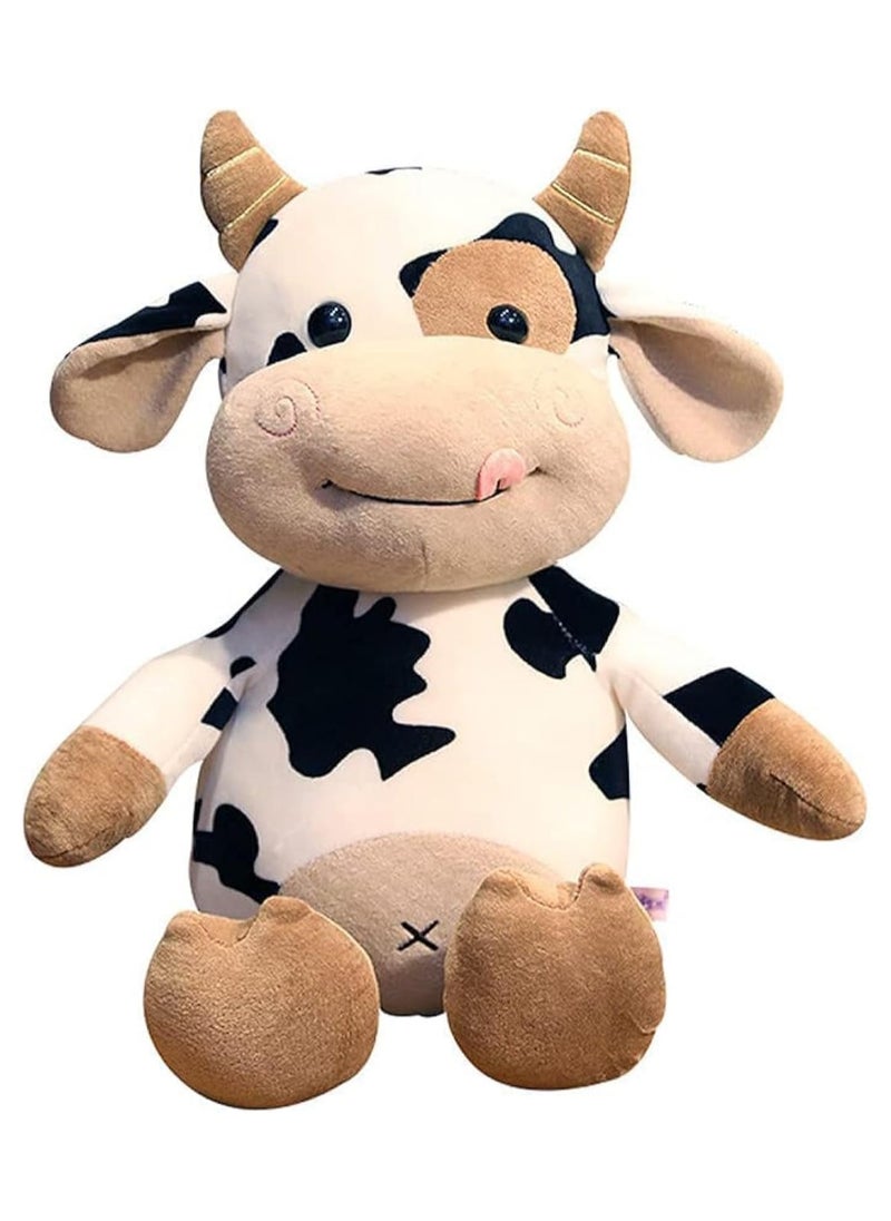 Cow plush stuffed animal toy