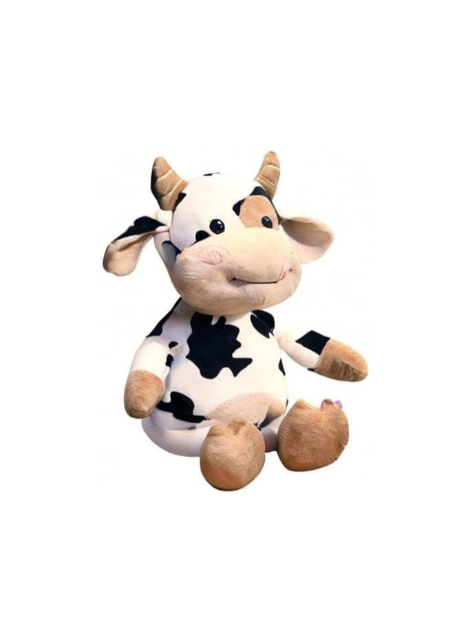 Cow plush stuffed animal toy