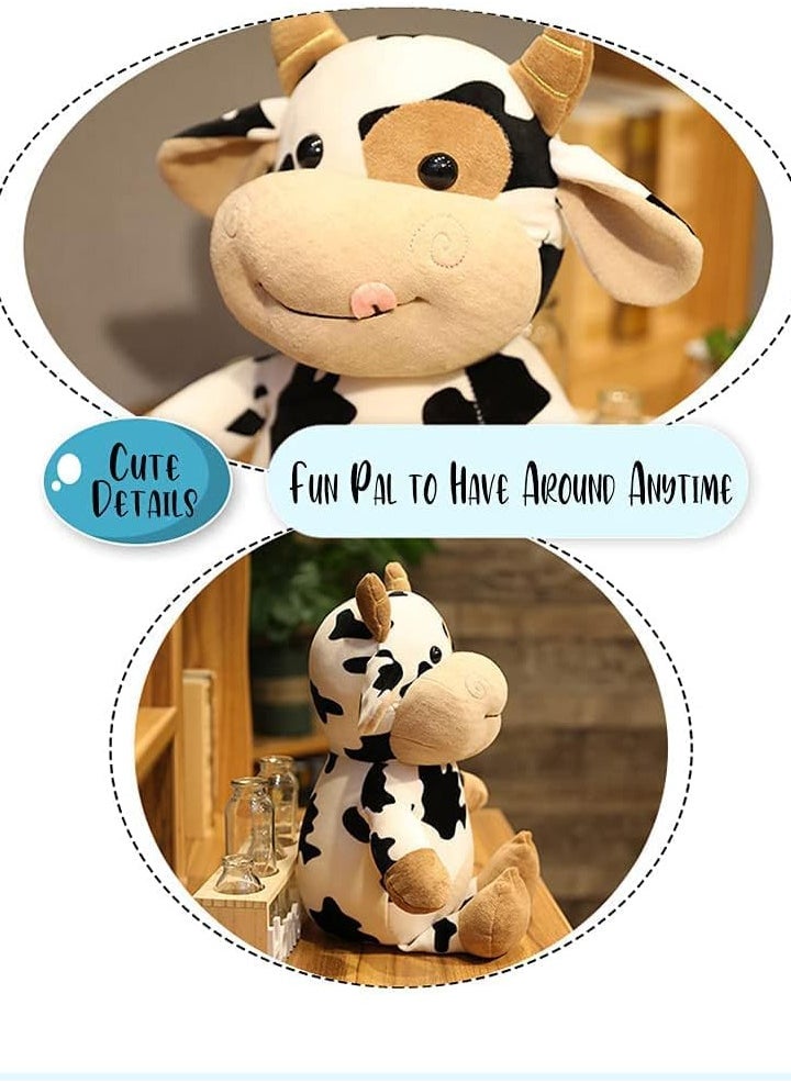 Cow plush stuffed animal toy