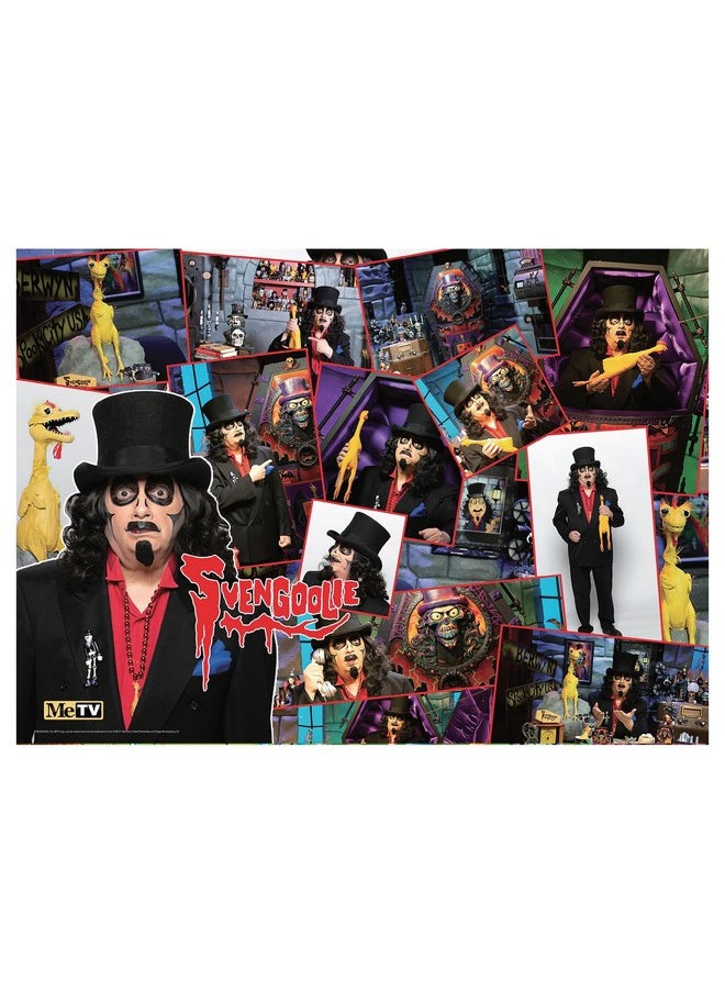 Svengoolie Collage 1000-Piece Jigsaw Puzzle | Fun Brain Teaser, Toys & Games For Adults | 19 X 27 Inches