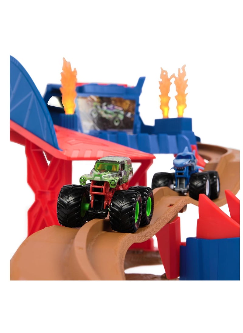 Monster Jam 1:64 Super Charger Speedway