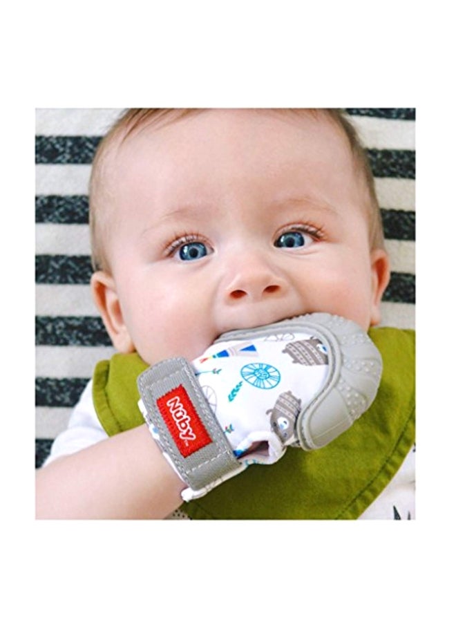 Soothing Teething Mitten With Bag