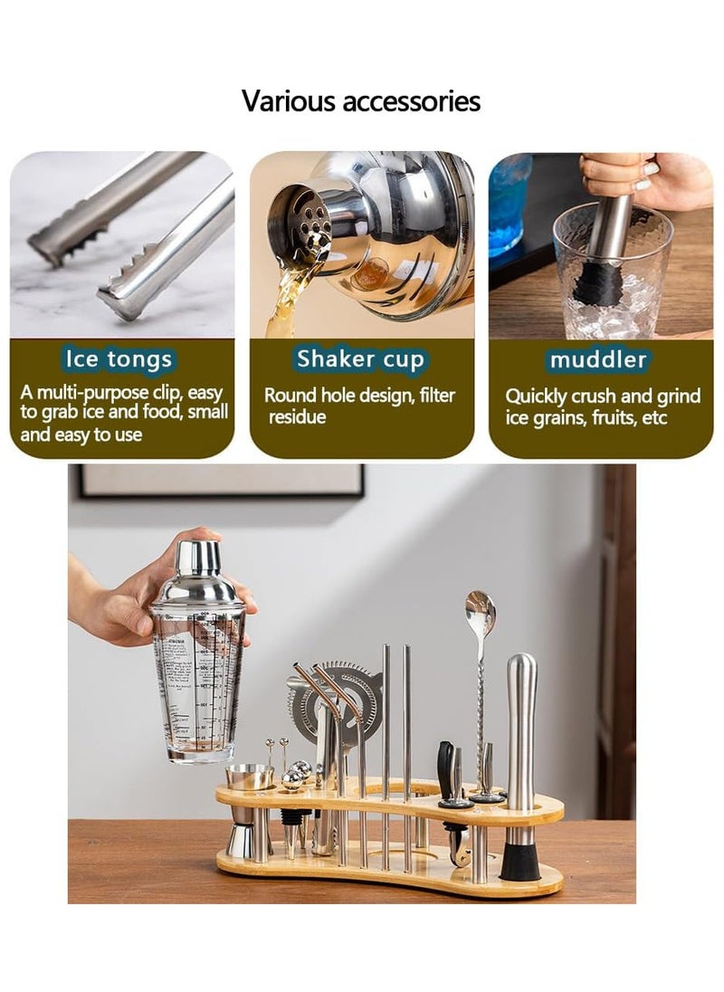 Stainless Steel Cocktail Shaker Set