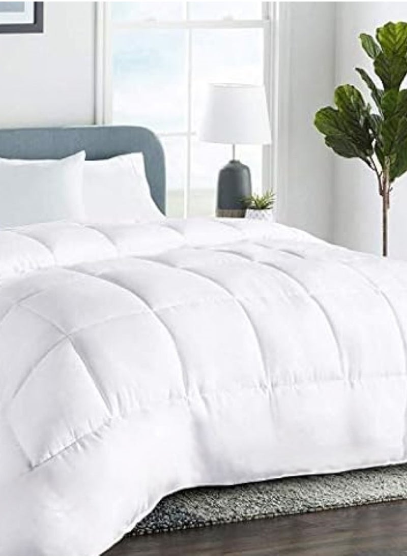 Duvet Cotton Single(150x200) Double(200x220), Color White