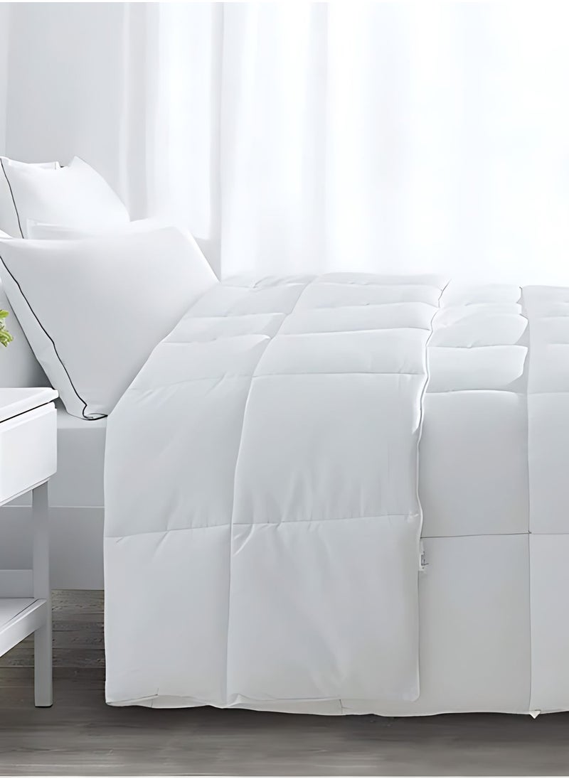 Duvet Cotton Single(150x200) Double(200x220), Color White