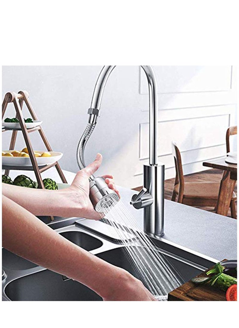 360 Rotating Faucet Sprayer Kitchen Faucet Accessories Booster Shower Household Faucet Water Splash Filter Kitchen Sink Filter Water Saver Nozzle