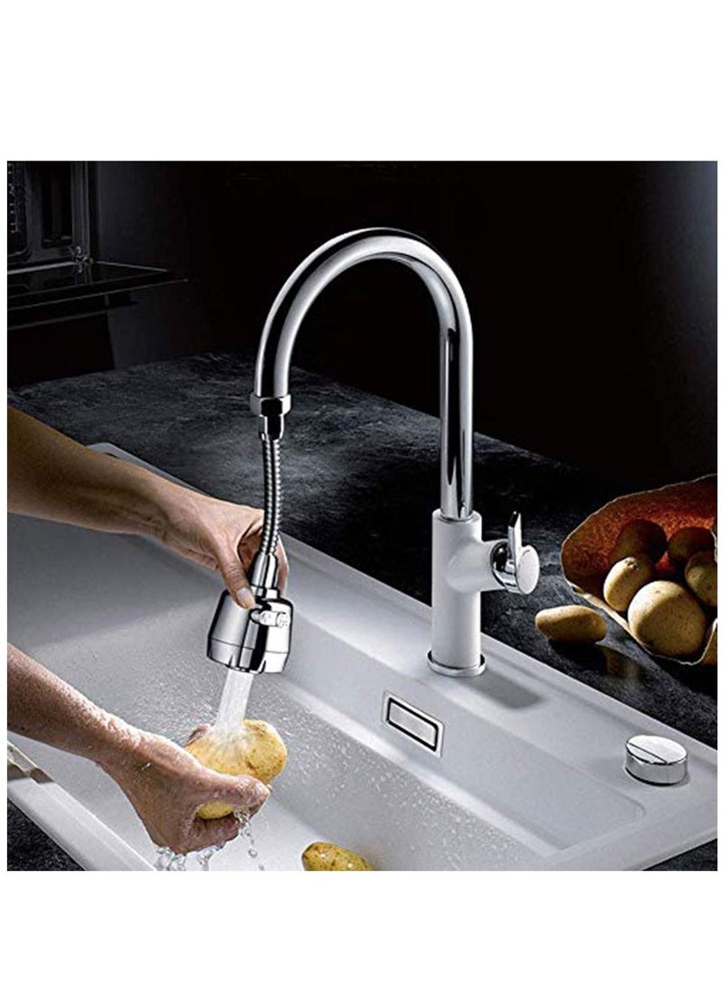 360 Rotating Faucet Sprayer Kitchen Faucet Accessories Booster Shower Household Faucet Water Splash Filter Kitchen Sink Filter Water Saver Nozzle