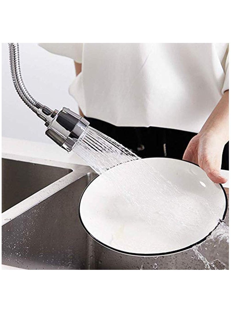 360 Rotating Faucet Sprayer Kitchen Faucet Accessories Booster Shower Household Faucet Water Splash Filter Kitchen Sink Filter Water Saver Nozzle