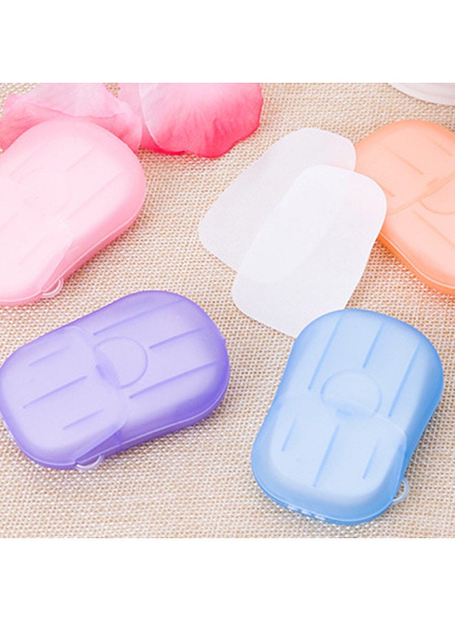 Travel Disposable Soap Tablets Soap Tissue Portable Hand Washing Mini Soap Tissue