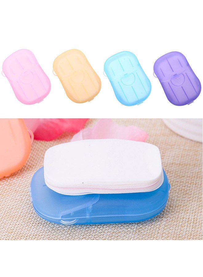 Travel Disposable Soap Tablets Soap Tissue Portable Hand Washing Mini Soap Tissue