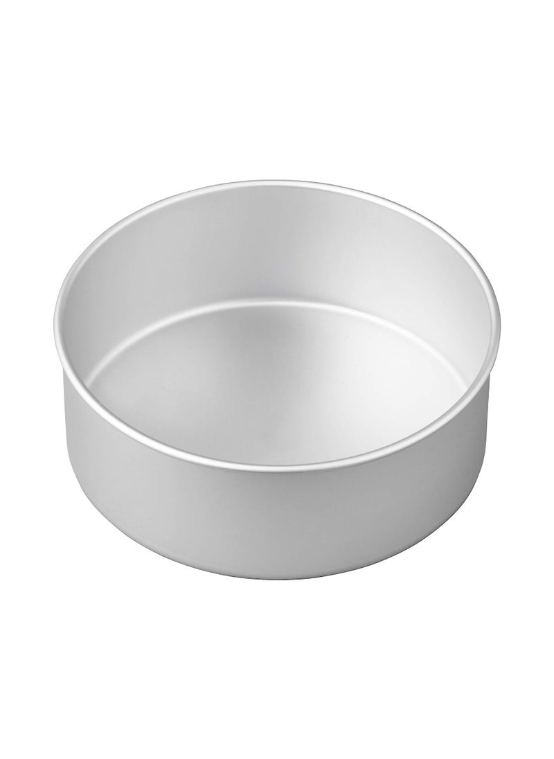 Decorator Preferred Round Pan, Silver, 8 x 3 Inc