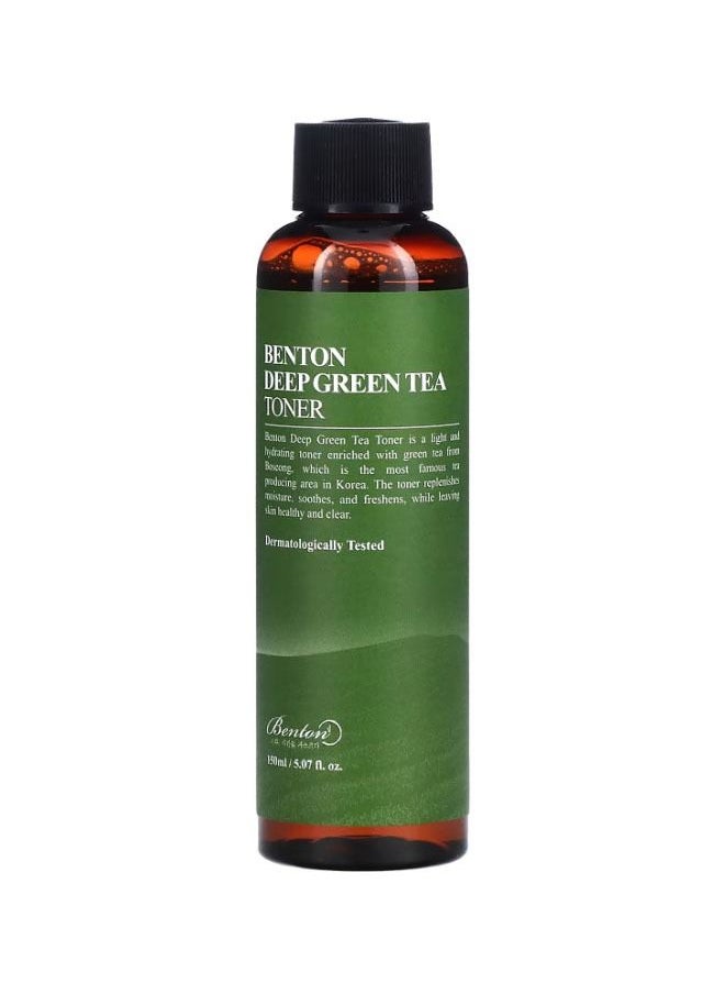 Deep Green Tea Toner 5.07 fl oz 150 ml