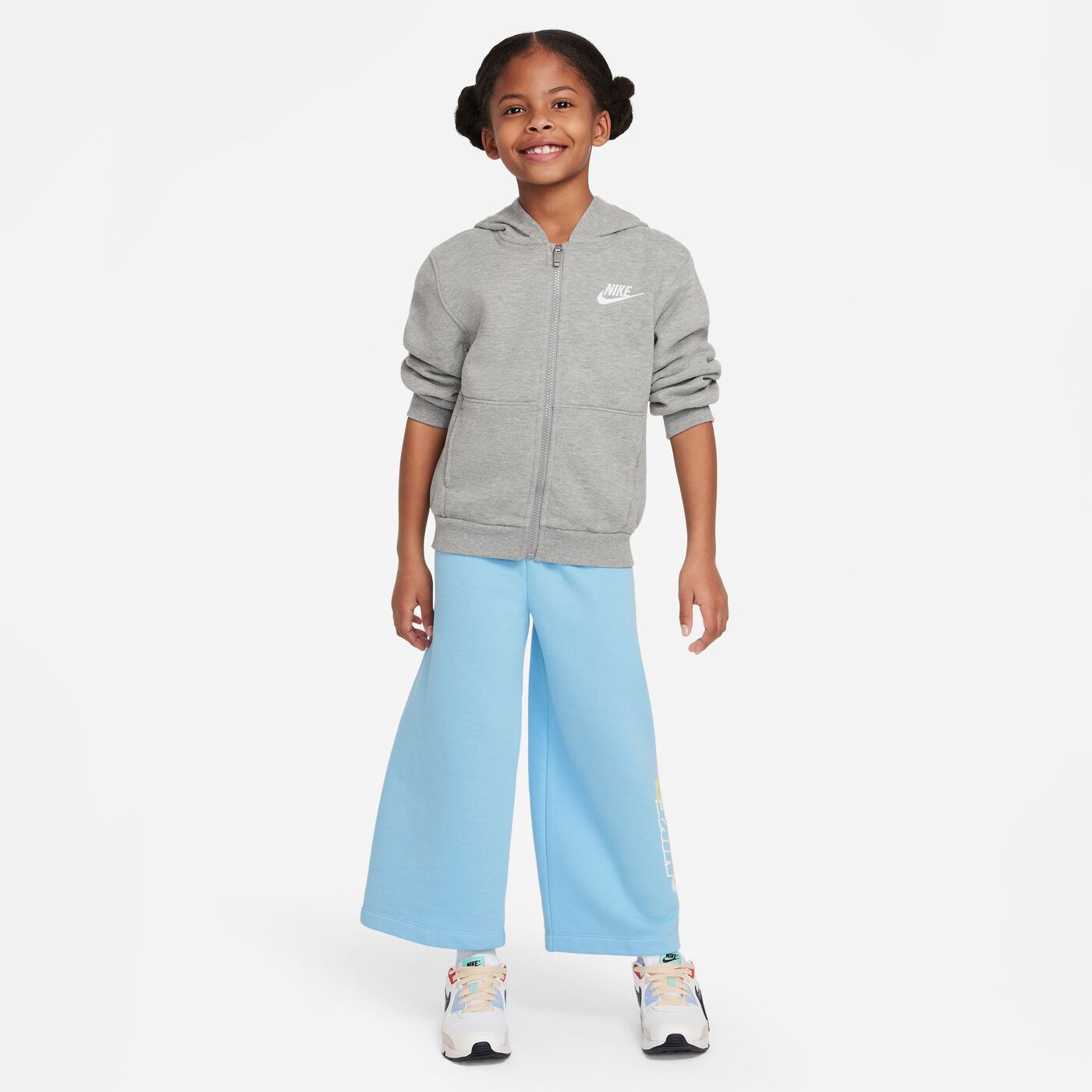 Kids' Floral Wide Leg Pants