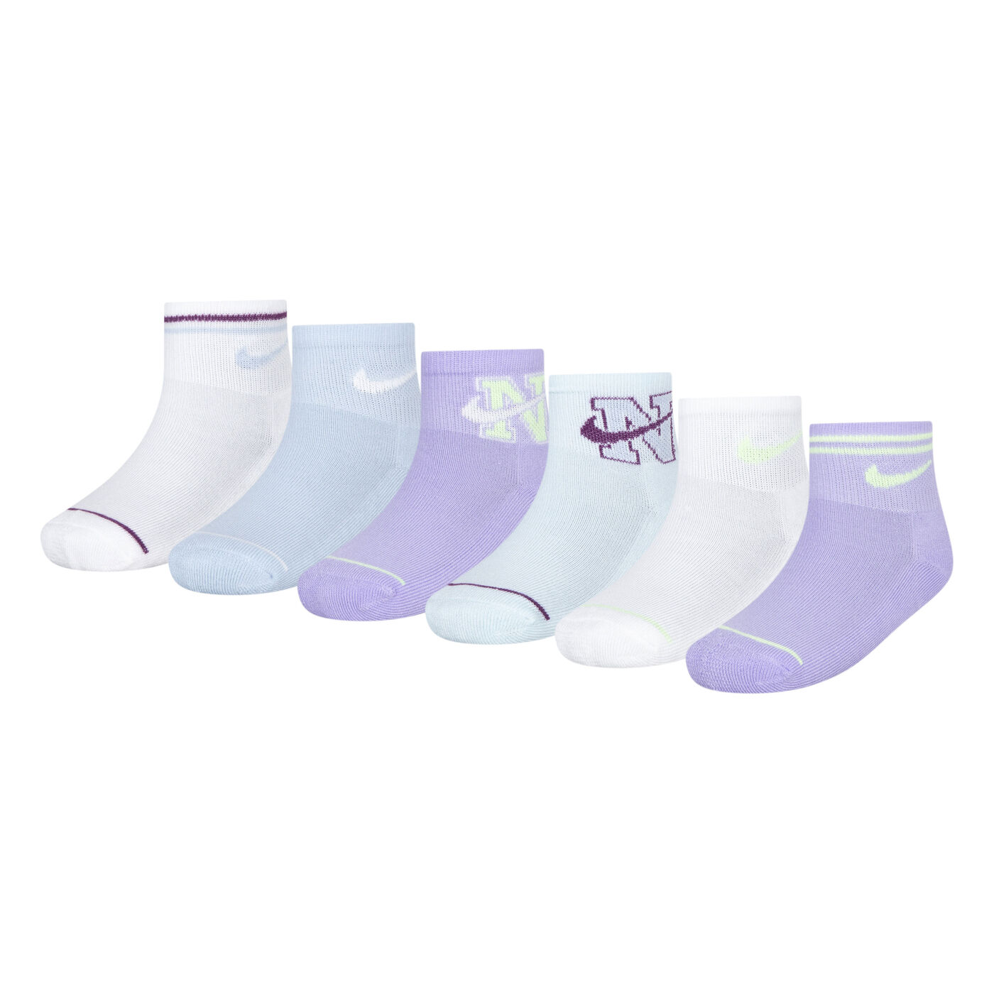 Kids' Prep In Your Step Quarter Socks (6 Pairs)