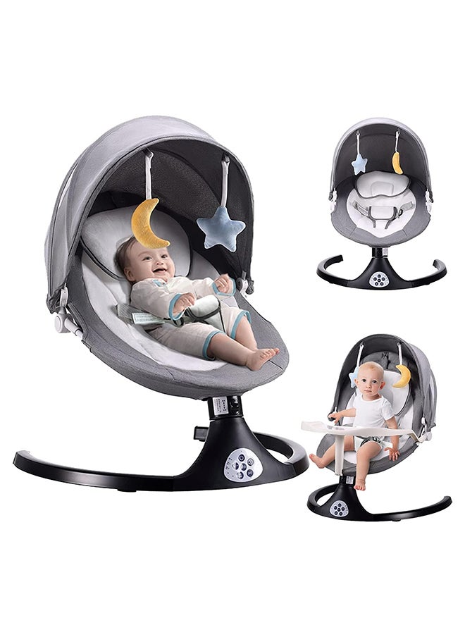 5 Speed Electric Bluetooth Baby Rocker With 3 Timer Settings And 10 Pre-Set Lullabies, 5 - 26 Lbs, 0 - 12 Months