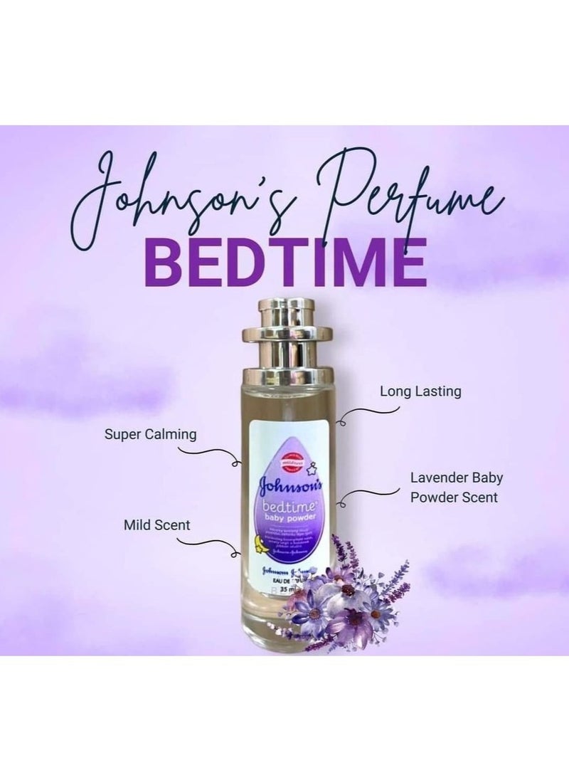 Johnson's per fume set bedtime | baby powder | milk and rice | blossoms baby powder