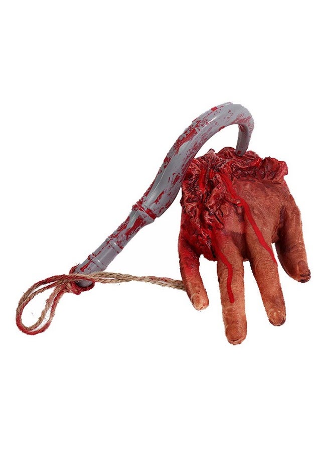 Halloween Fake Bloody Severed Hands Feet Broken Body Parts For Haunted House Halloween Zombie Party Decorations (7 Pcs)