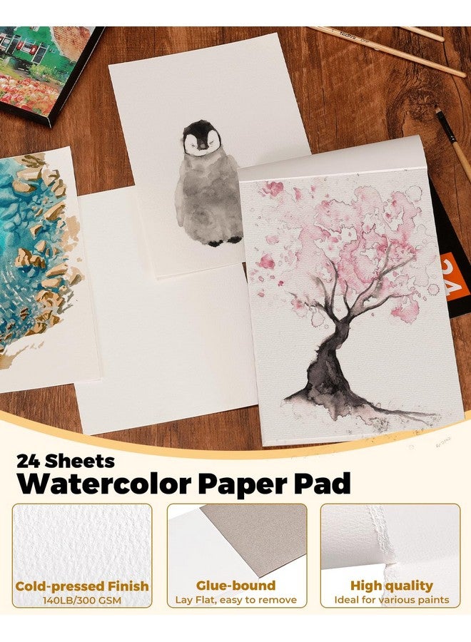 Watercolor Paper Pad, A5 (8.3