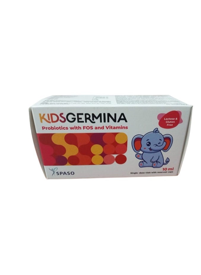 KidsGermina Probiotics with Vitamin Oral 10ml Vials 10s